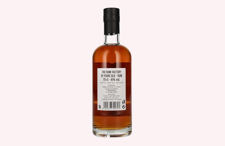 The Rum Factory 10 Years Old Rum 41% Vol. 0,7l