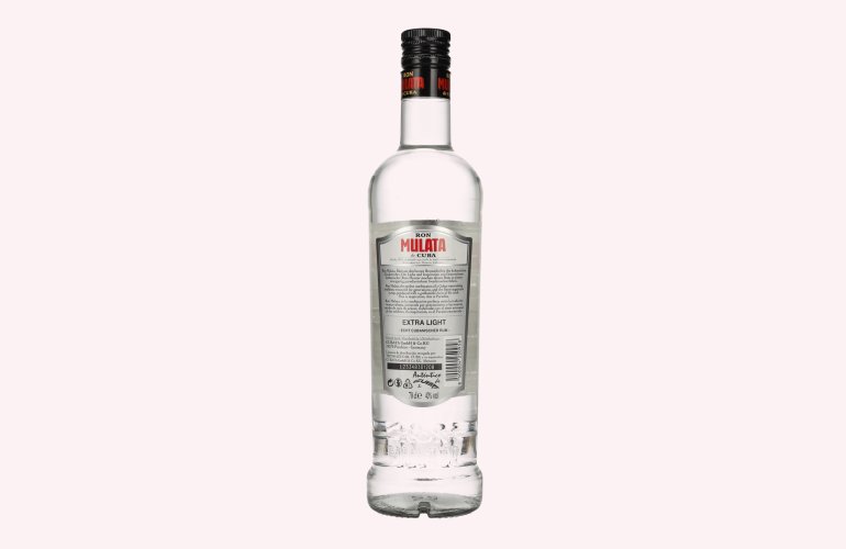 Ron Mulata de Cuba Extra Light 40% Vol. 0,7l