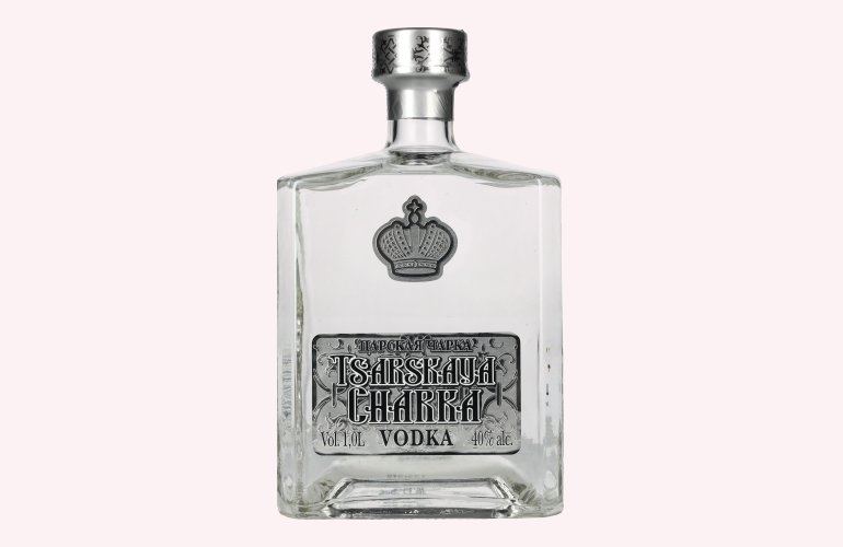 Tsarskaya Charka SILVER Vodka 40% Vol. 1l