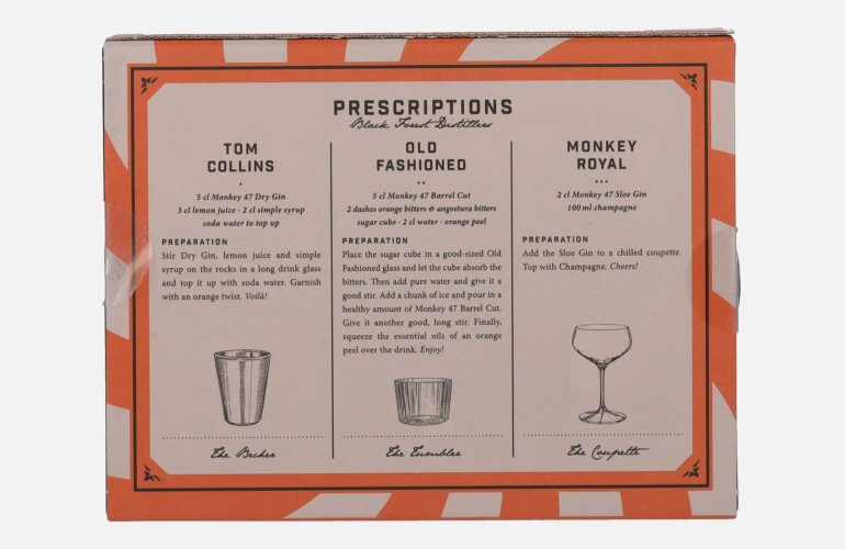 Monkey 47 Kiosk Set 41% Vol. 3x0,05l in Geschenkbox