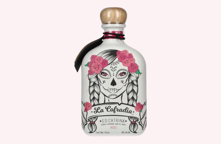 La Cofradia ED. CATRINA Tequila Rosé Reposado 100% de Agave 38% Vol. 0,7l