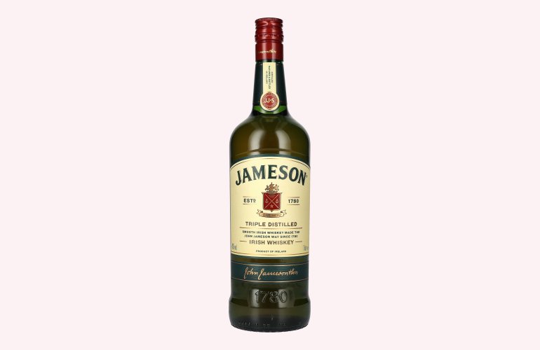 Jameson Triple Distilled Irish Whiskey 40% Vol. 1l