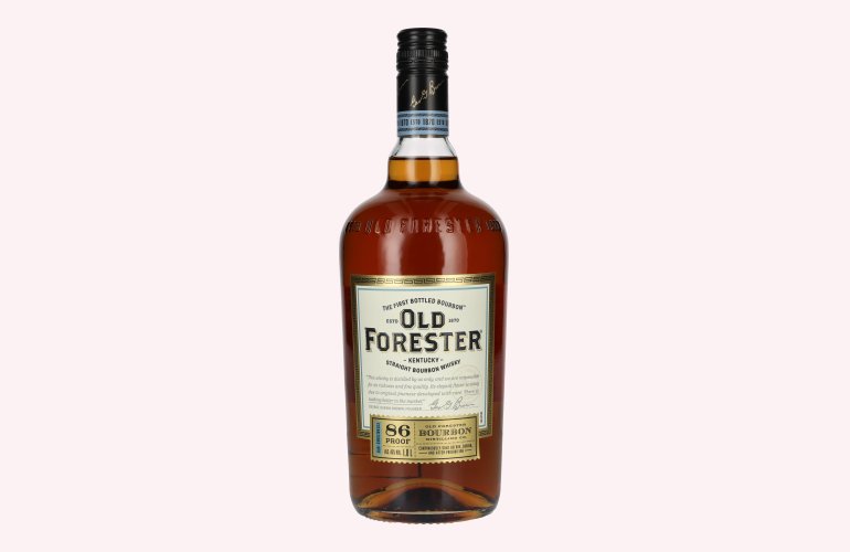 Old Forester 86 Proof Kentucky Straight Bourbon Whisky 43% Vol. 1l