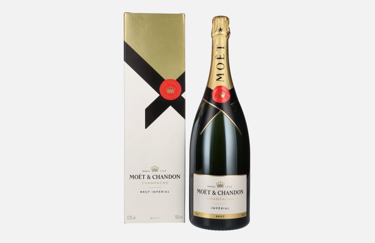 Moët & Chandon Champagne IMPÉRIAL Brut 12,5% Vol. 1,5l in Giftbox