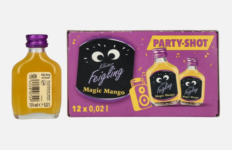 Kleiner Feigling Magic Mango 15% Vol. 12x0,02l