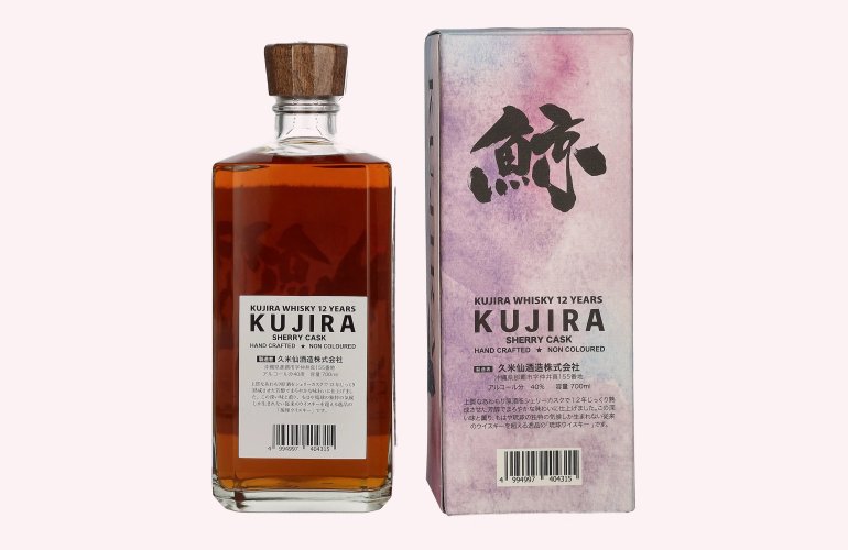 Kujira Ryukyu 12 Years Old SHERRY CASK Whisky 40% Vol. 0,7l in Giftbox