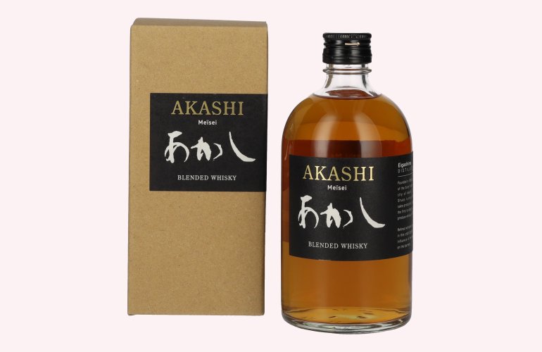 AKASHI Meïsei Blended Whisky 40% Vol. 0,5l in Geschenkbox