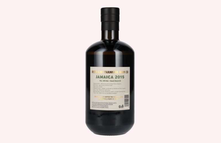 Rest & Be Thankful JAMAICA 7 Years Old Pure Single Jamaican Rum 2015 #2 46% Vol. 0,7l