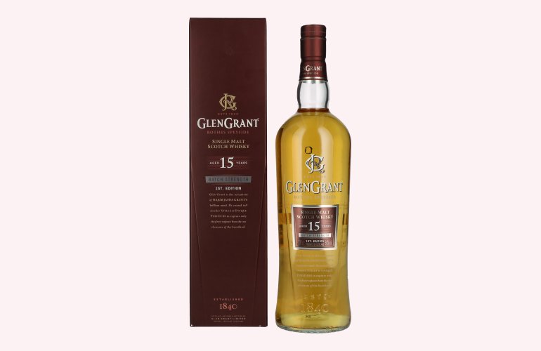 Glen Grant 15 Years Old BATCH STRENGTH Single Malt Whisky 50% Vol. 1l in Giftbox