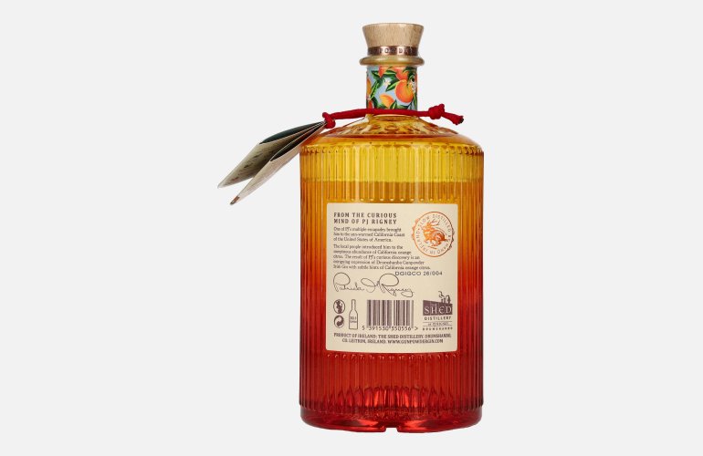 Drumshanbo Gunpowder Irish Gin with California Orange Citrus 43% Vol. 0,7l in Giftbox with glass