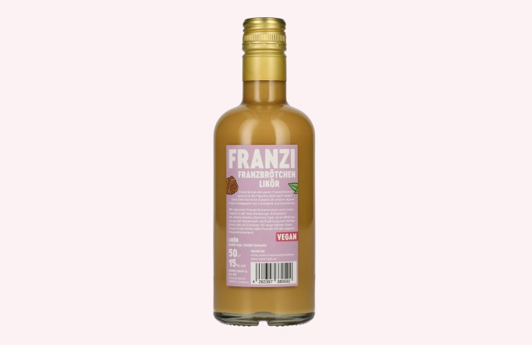 Franzi Franzbrötchen VEGAN Likör 15% Vol. 0,5l