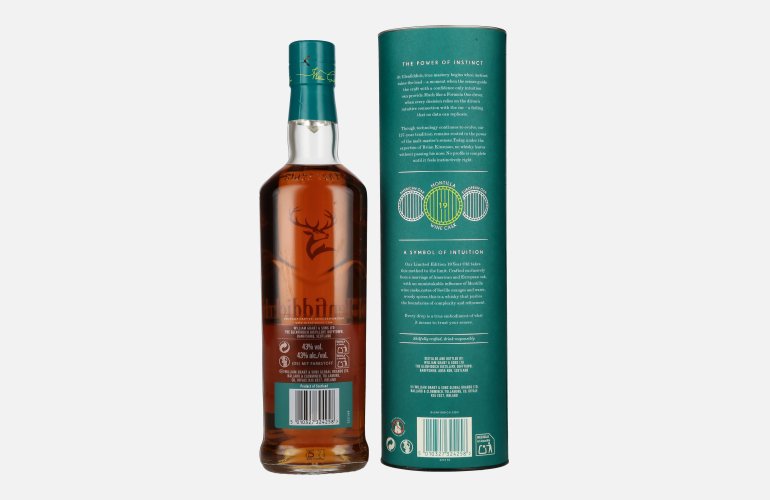 Glenfiddich 19 Years Old ASTON MARTIN FORMULA ONE TEAM Single Malt Scotch Whisky 43% Vol. 0,7l en boîte cadeau