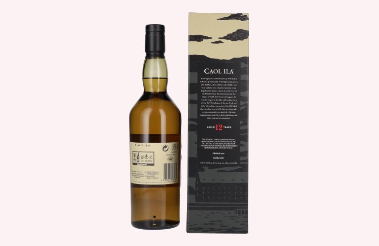 Caol Ila 12 Years Old Islay Single Malt 43% Vol. 0,7l en boîte cadeau