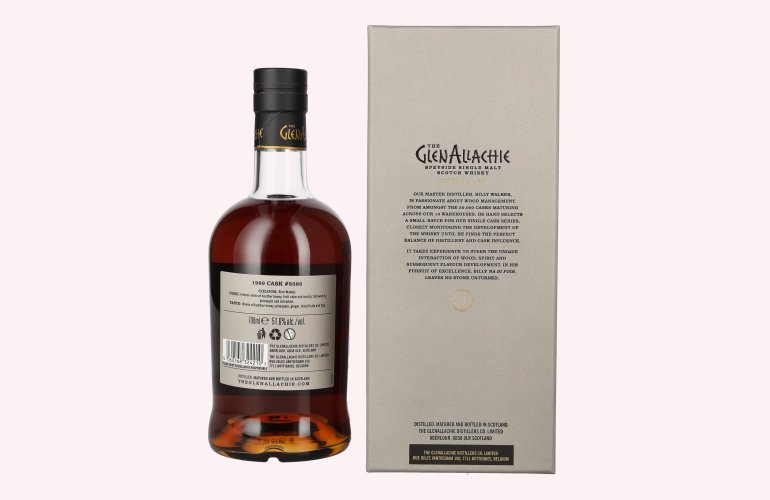 The GlenAllachie SINGLE CASK 32 Years Old PX PUNCHEON 51,6% Vol. 0,7l in Geschenkbox