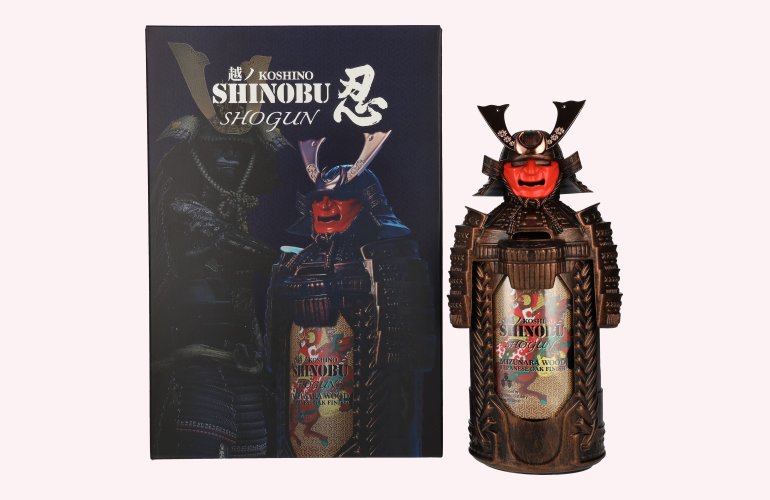 The Koshi-No Shinobu SHOGUN Blended Whisky Mizunara Oak Finish 43% Vol. 0,7l in Geschenkbox