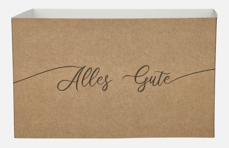 Banderole Alles Gute voor 2er Präsentkarton