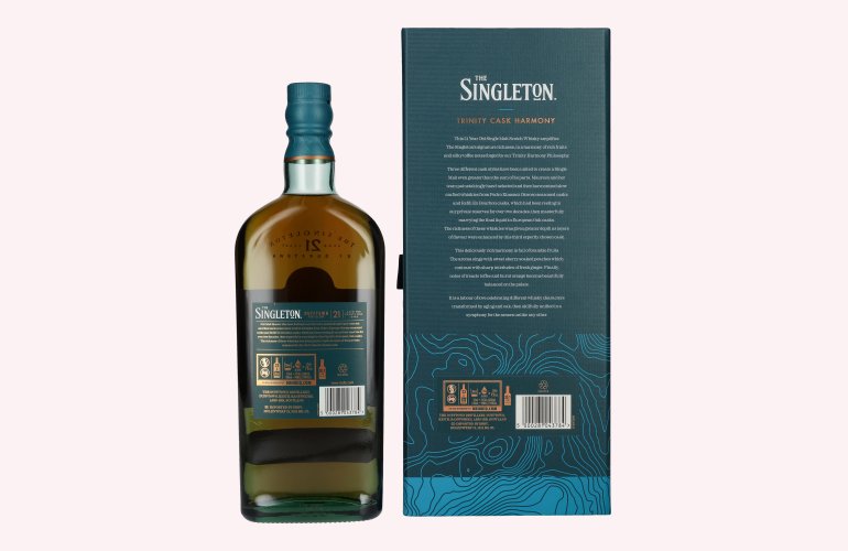 The Singleton Dufftown 21 Years Old TRINITY CASK HARMONY 43% Vol. 0,7l in Giftbox