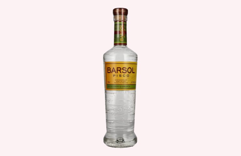 Barsol Pisco MOSTO VERDE QUEBRANTA 41,8% Vol. 0,7l