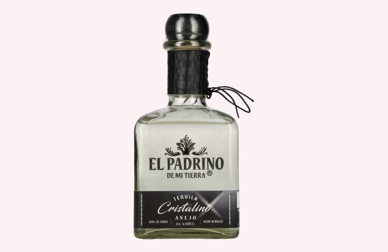 El Padrino Tequila CRISTALINO AÑEJO 100% Puro de Agave 40% Vol. 0,7l