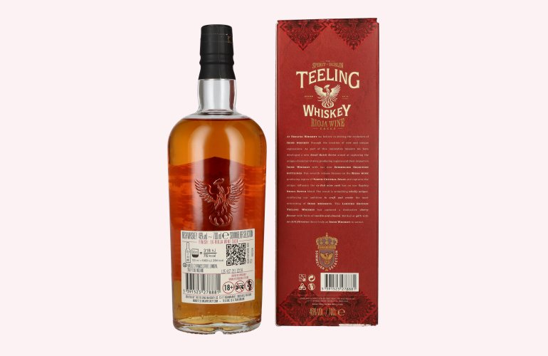 Teeling Whiskey Sommelier Selection RIOJA WINE Cask 46% Vol. 0,7l in geschenkverpakking