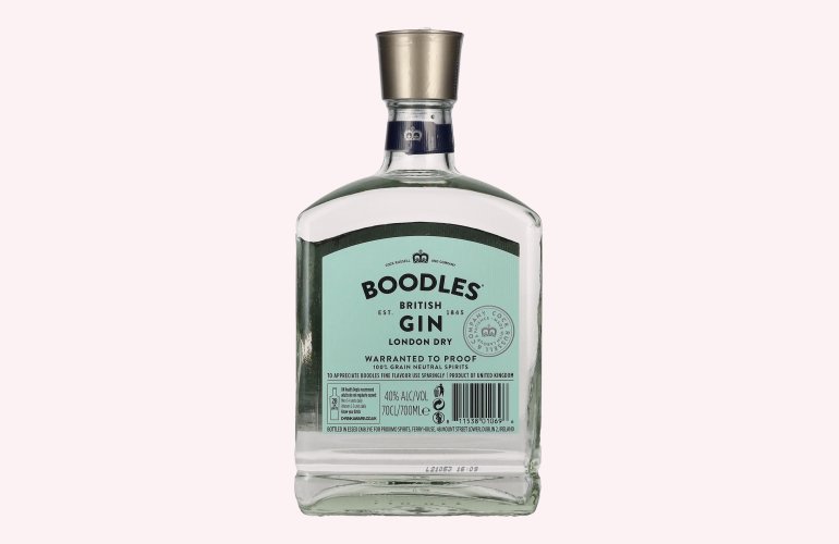 Boodles British London Dry Gin 40% Vol. 0,7l