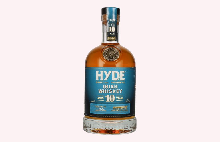 Hyde 10 Years Old SHERRY CASK Single Malt Irish Whiskey 43% Vol. 0,7l