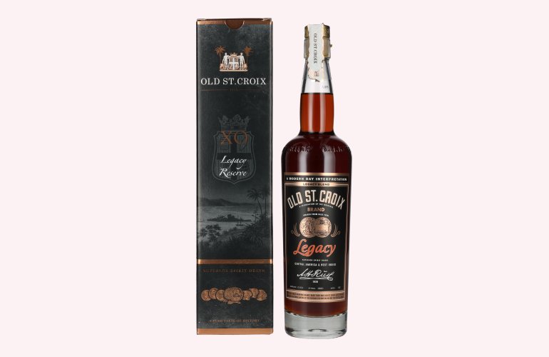 Old St. Croix A.H. Riise XO Legacy Reserve Superior Spirit Drink 42% Vol. 0,7l in Geschenkbox
