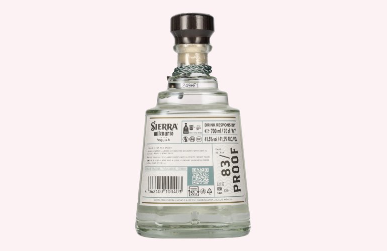 Sierra Tequila Milenario Fumado 100% de Agave 41,5% Vol. 0,7l