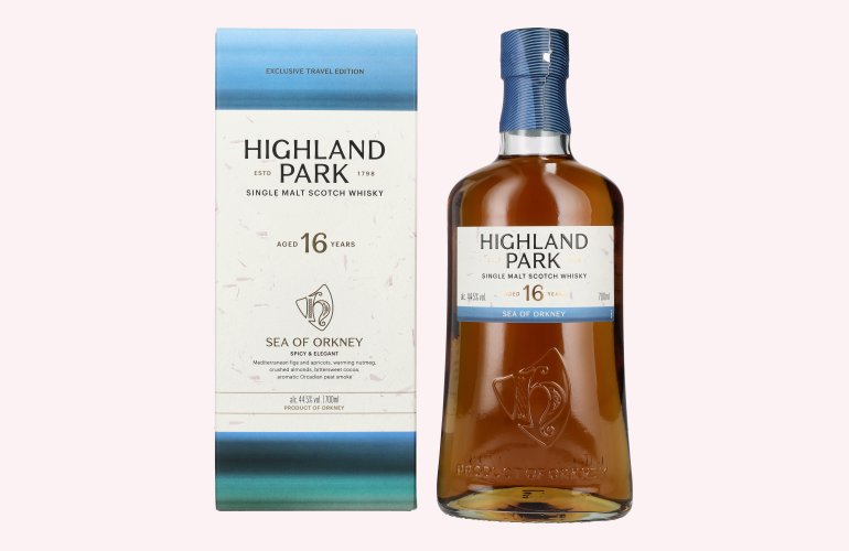 Highland Park 16 Years Old SEA OF ORKNEY Single Malt Scotch Whisky 44,5% Vol. 0,7l in Giftbox
