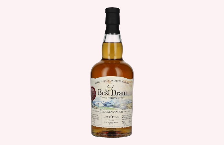 Best Dram 10 Years Old Glenglassaugh 1st Fill Oloroso Sherry Butt Single Malt #278 2014 54,6% Vol. 0,7l