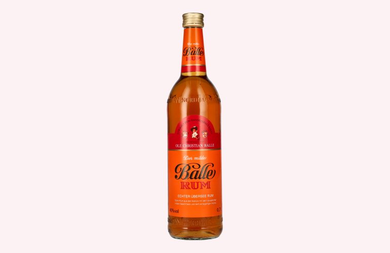Der milde Balle Rum echter Übersee Rum 40% Vol. 0,7l