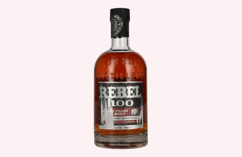 Rebel 100 Kentucky Straight Bourbon Cabernet Sauvignon Finish Whiskey 50% Vol. 0,7l
