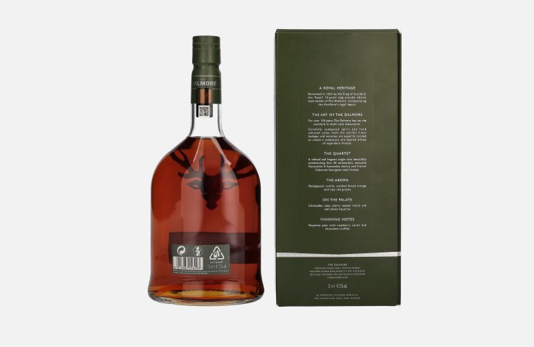 The Dalmore THE QUARTET Highland Single Malt Scotch Whisky 41,5% Vol. 1l in Giftbox