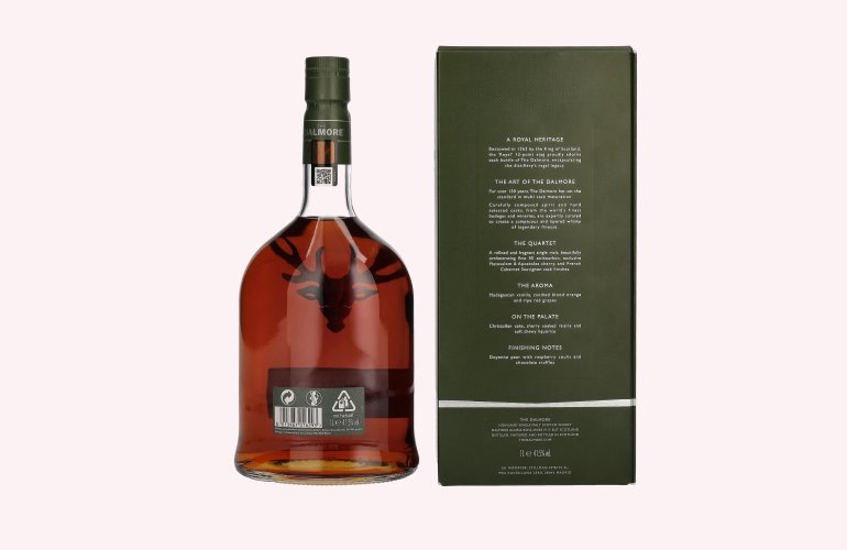 The Dalmore THE QUARTET Highland Single Malt Scotch Whisky 41,5% Vol. 1l en boîte cadeau