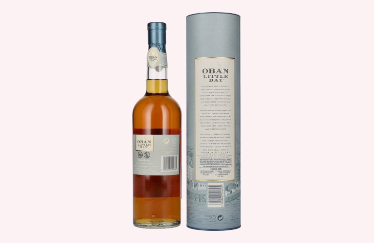 Oban Little Bay Single Malt Scotch Whisky Small Cask 43% Vol. 0,7l in geschenkverpakking