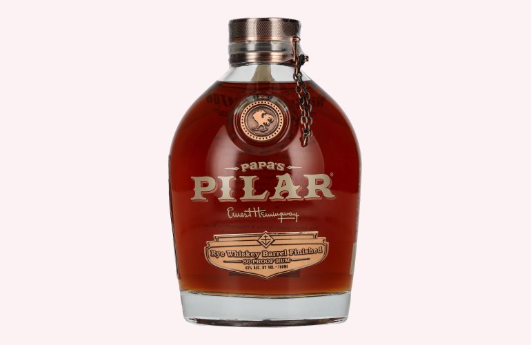 Papa's Pilar RYE WHISKEY BARREL 86 Proof Rum 43% Vol. 0,7l