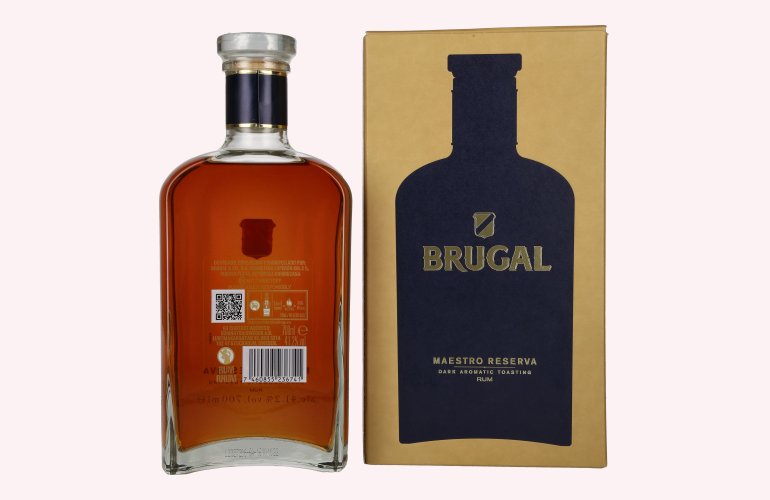 Brugal Maestro Reserva Rum 41,2% Vol. 0,7l in Geschenkbox