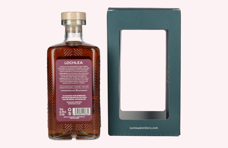 Lochlea DARK BRIAR Single Estate Single Malt Scotch Whisky 46% Vol. 0,7l in geschenkverpakking