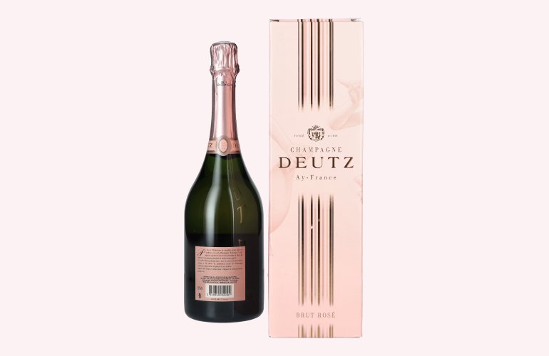 Deutz Champagne Rosé 12% Vol. 0,75l en boîte cadeau