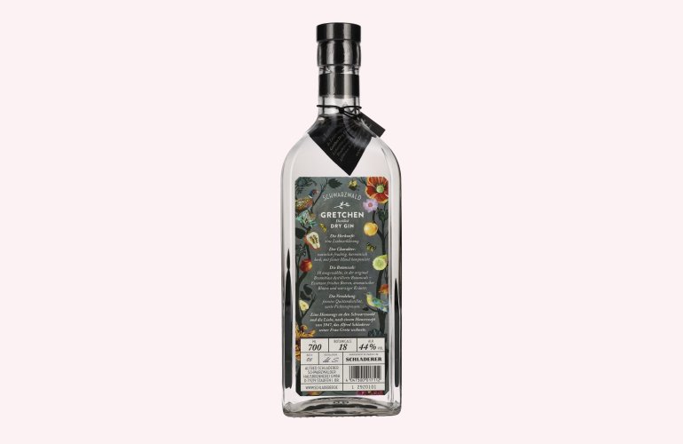 Gretchen Schwarzwald Distilled Dry Gin 44% Vol. 0,7l