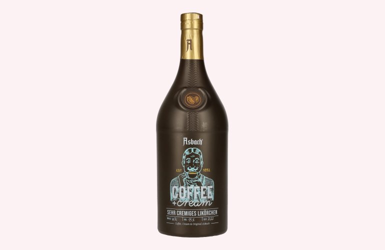 Asbach Coffee + Cream Likörchen 15% Vol. 0,7l