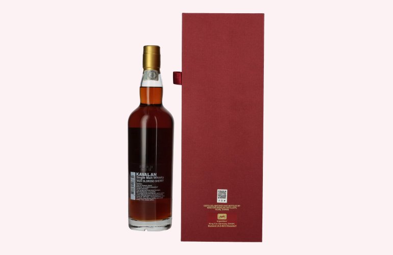 Kavalan SOLIST Single Malt Whisky Oloroso Sherry Cask 59,4% Vol. 0,7l in Geschenkbox