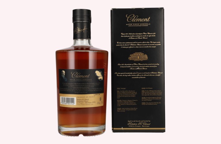 Clément Rhum Vieux Agricole 10 Ans 42% Vol. 0,7l in Geschenkbox
