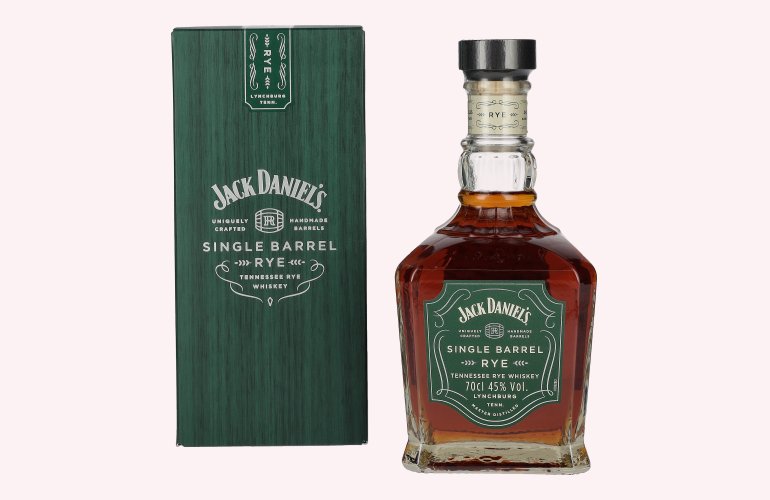 Jack Daniel's Tennessee SINGLE BARREL RYE Whiskey 45% Vol. 0,7l in Giftbox