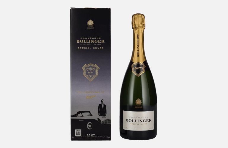 Bollinger Champagne SPECIAL CUVÉE 007 Limited Edition 12% Vol. 0,75l in Geschenkbox