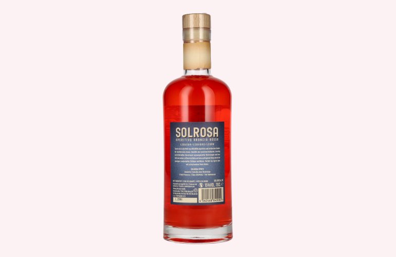 Solrosa Aperitivo Arancia Rossa 15% Vol. 0,7l