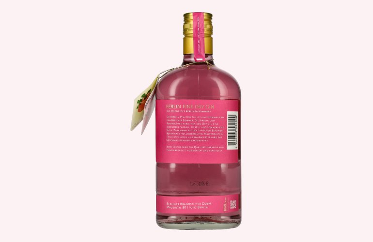 Berliner Brandstifter Berlin Pink Dry Gin 43,3% Vol. 0,7l