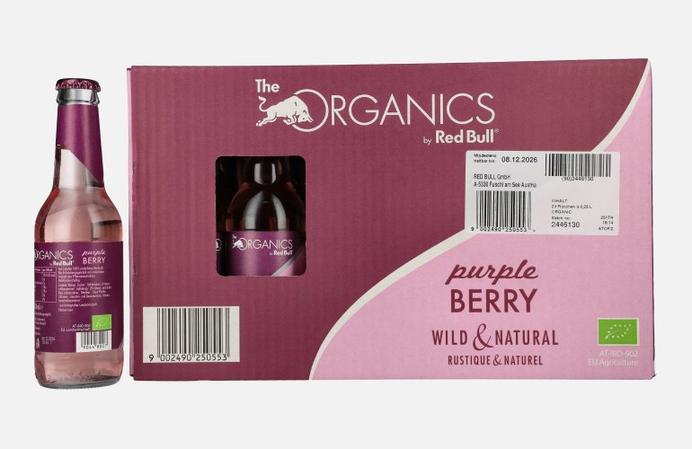 Red Bull Organics by Red Bull Purple BERRY 24x0,25l