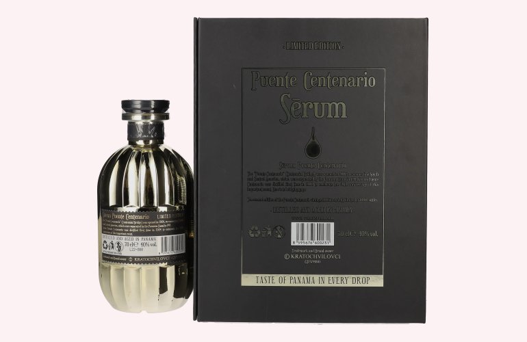SeRum Puente Centenario Vintage 2005 40% Vol. 0,7l en boîte cadeau