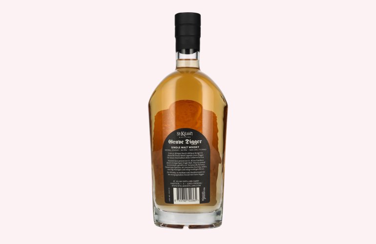St. Kilian GRAVE DIGGER Bone Collector Heavily Peated Single Malt Whisky 47% Vol. 0,7l